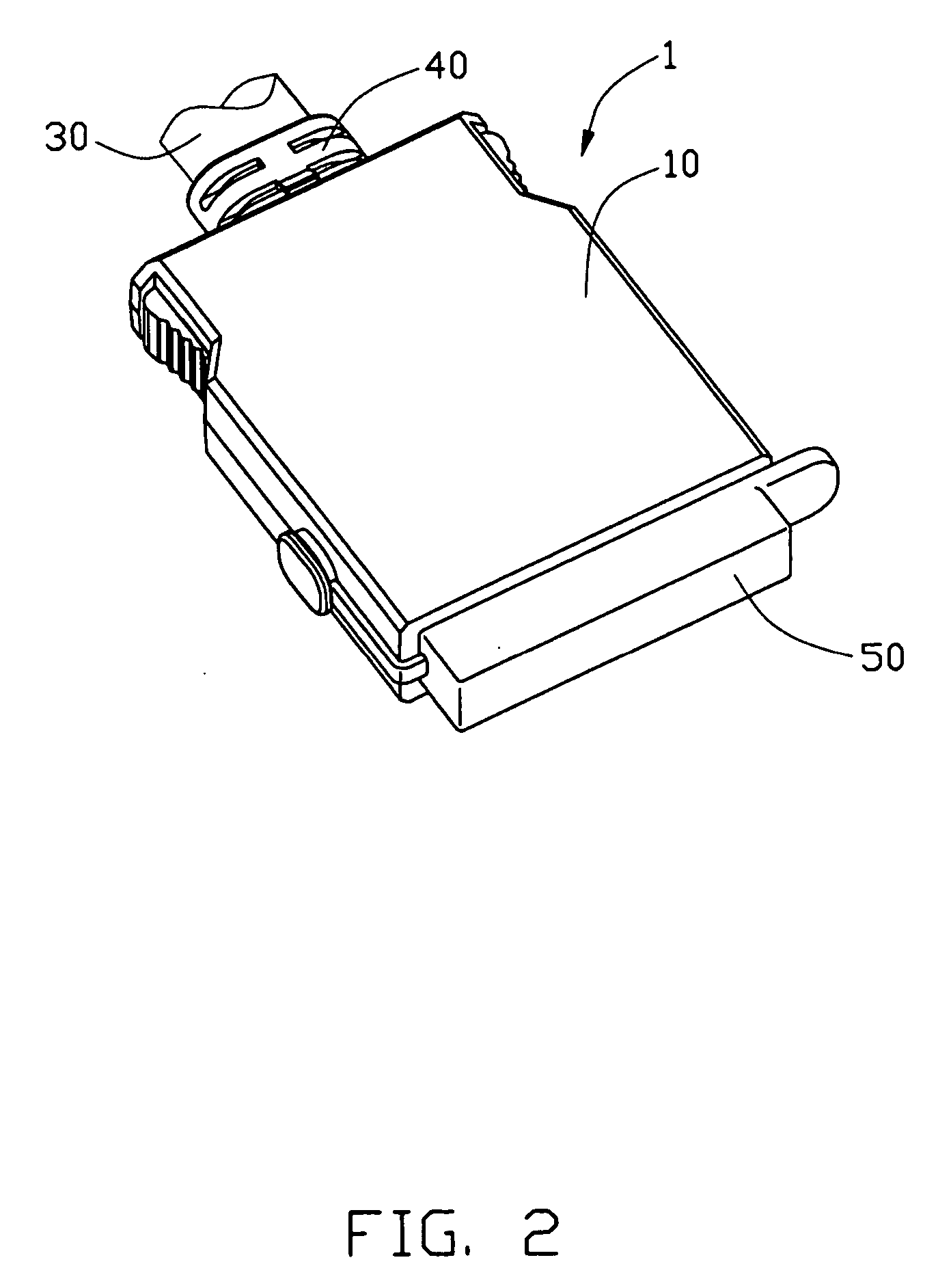 Electrical cable connector assembly with dustproof means