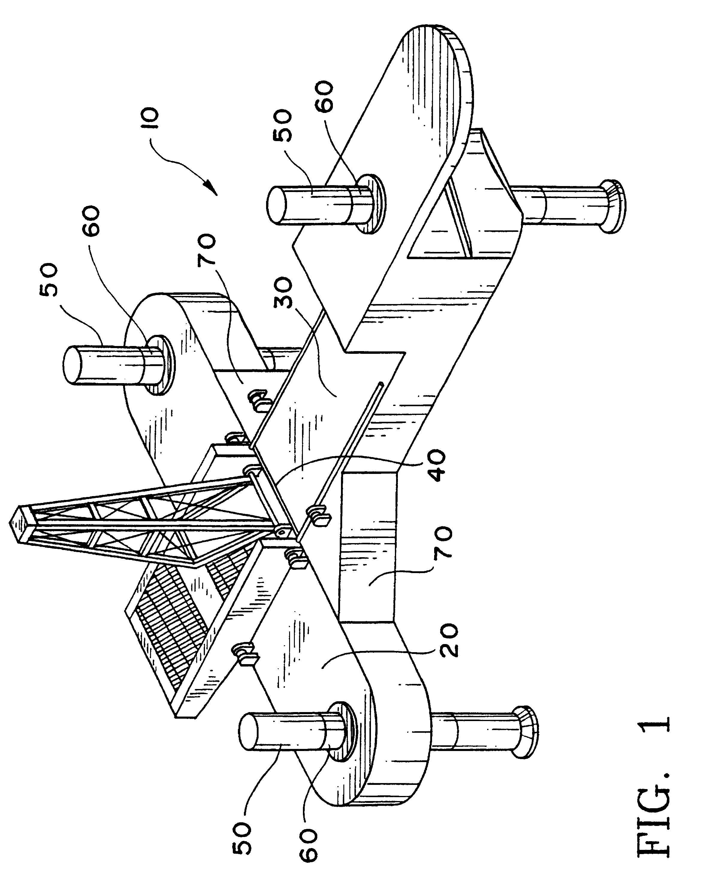 Movable self-elevating artificial work island with modular hull