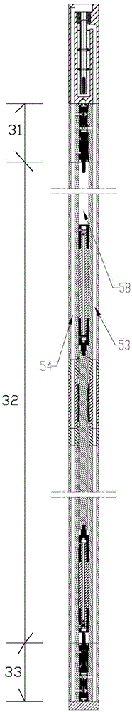 Hydraulic double acting rodless pump