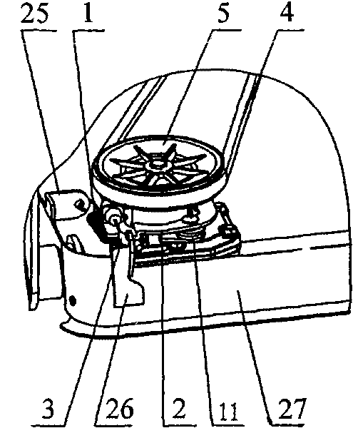 Integrated control mechanism for automatic walking device clutch and continuously variable transmission of lawn mower