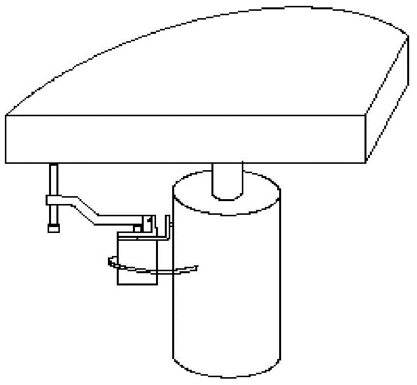 Automatic height adjustment valve of optical vibration isolation platform