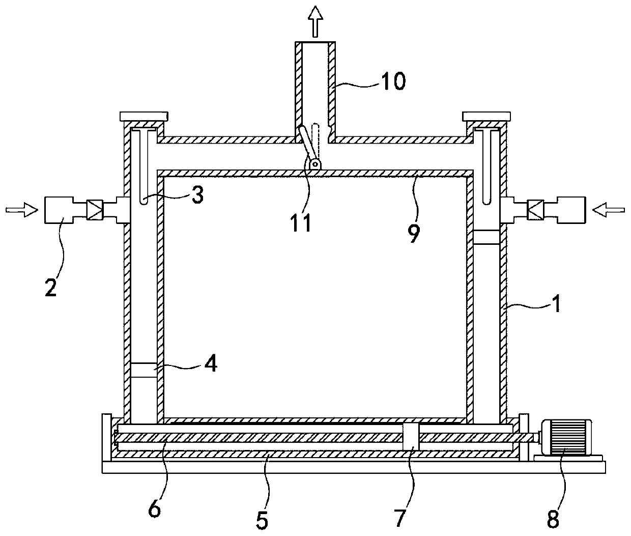 Double-passage stable-pressure type water heating device