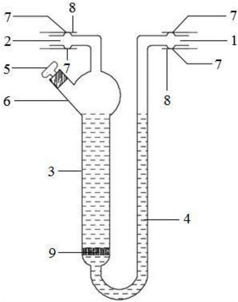 Air humidification device applied to determination of soil-air distribution coefficient of semi-volatile organic contaminants