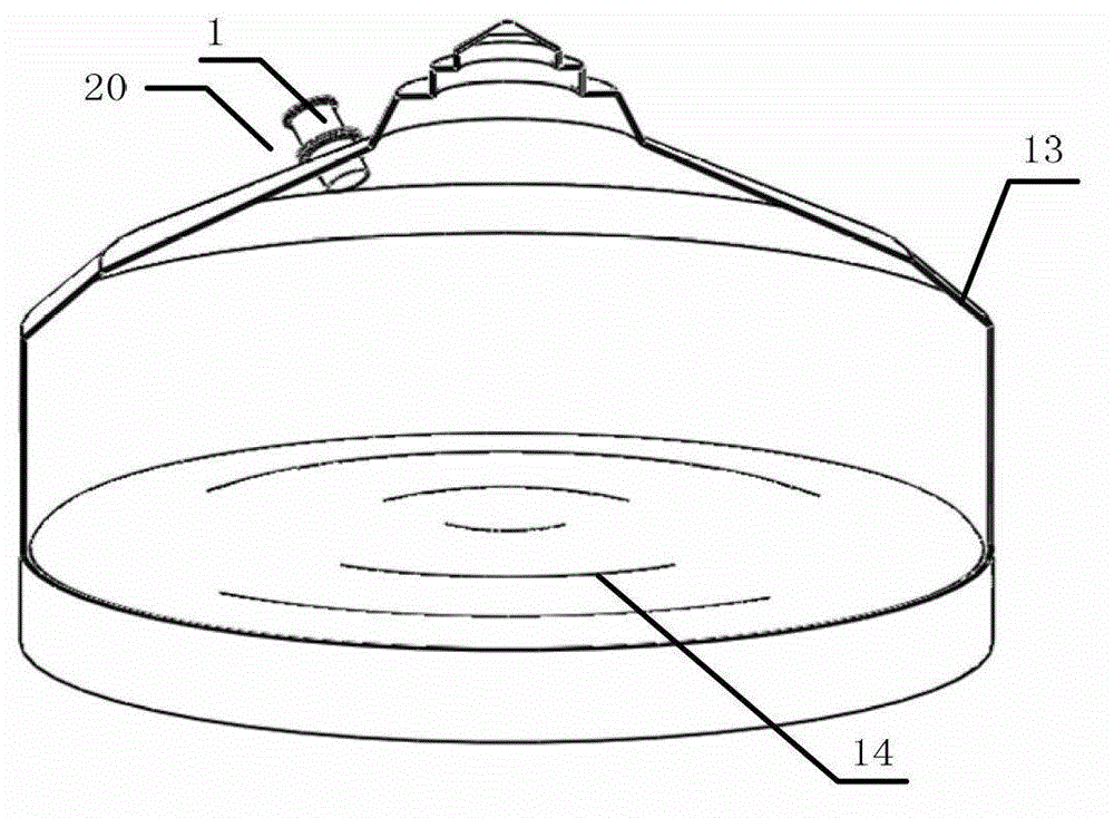 Device for measuring material surface by using blast furnace based on multiple input multiple output (MIMO) radar