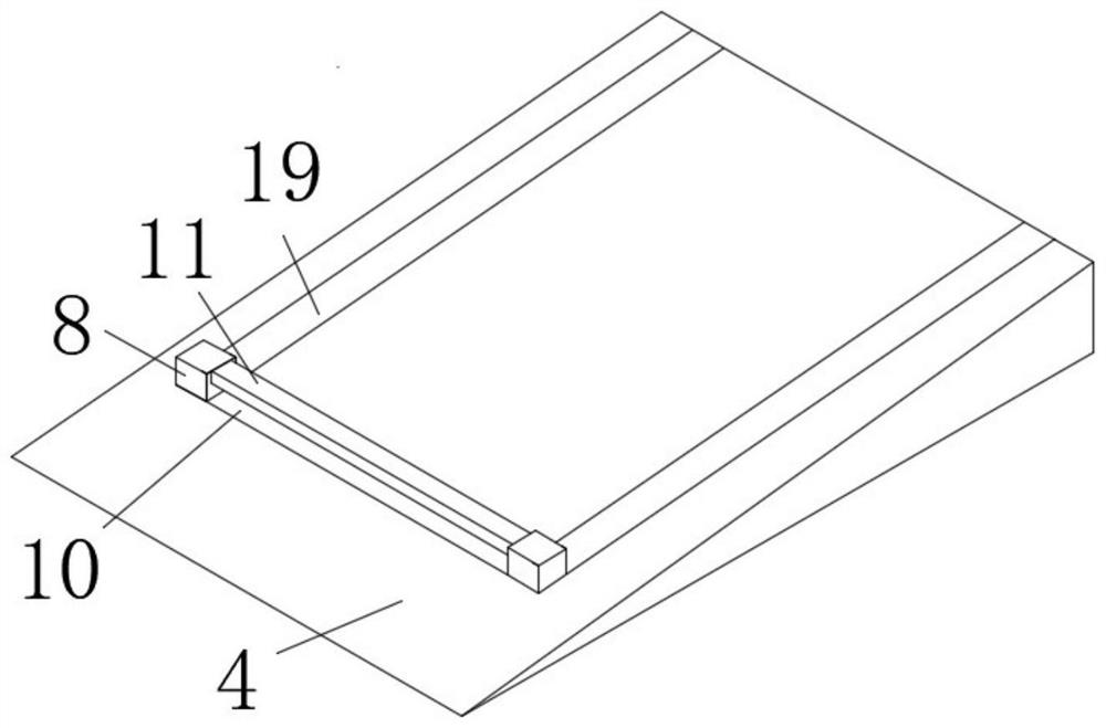 A car blocking device for plane mobile parking equipment in a three-dimensional parking garage