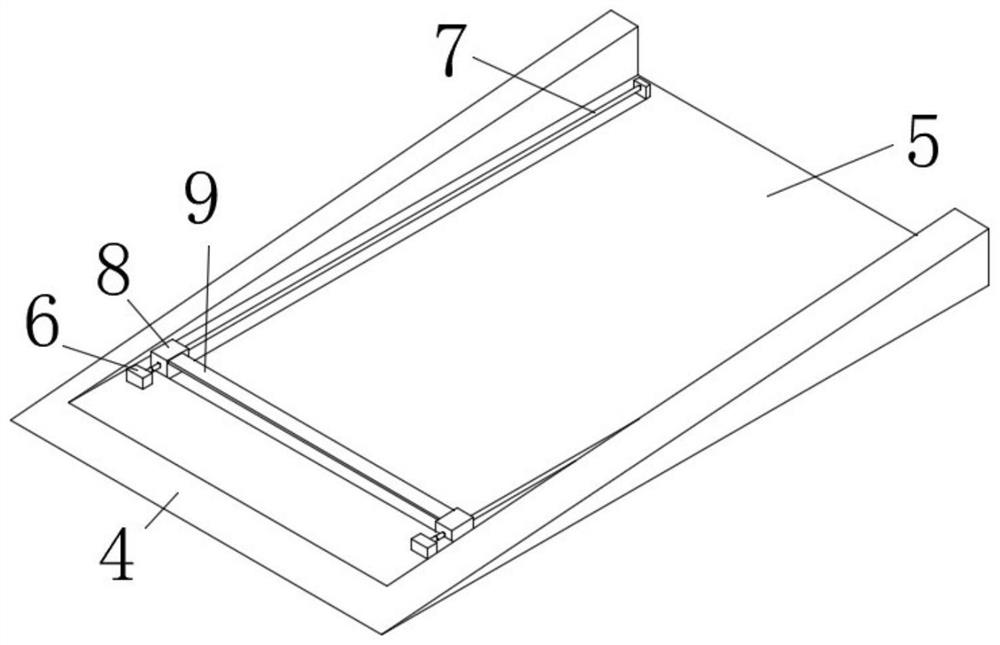 A car blocking device for plane mobile parking equipment in a three-dimensional parking garage