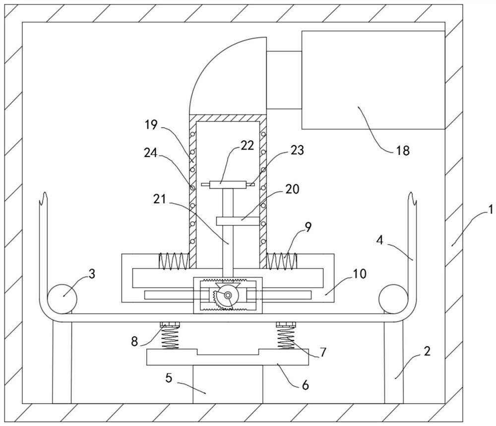 Textile fabric heat pump dryer