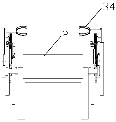 Training device capable of assisting limb recovery used for medical rehabilitation