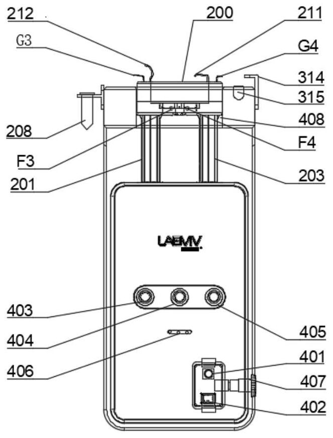 An automatic separation and enrichment device and method for tumor cells