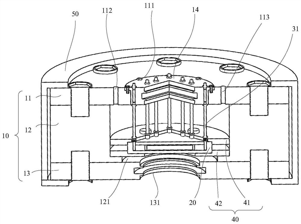 Carbon dioxide flooding multi-stage streamline injection production simulation device and simulation method