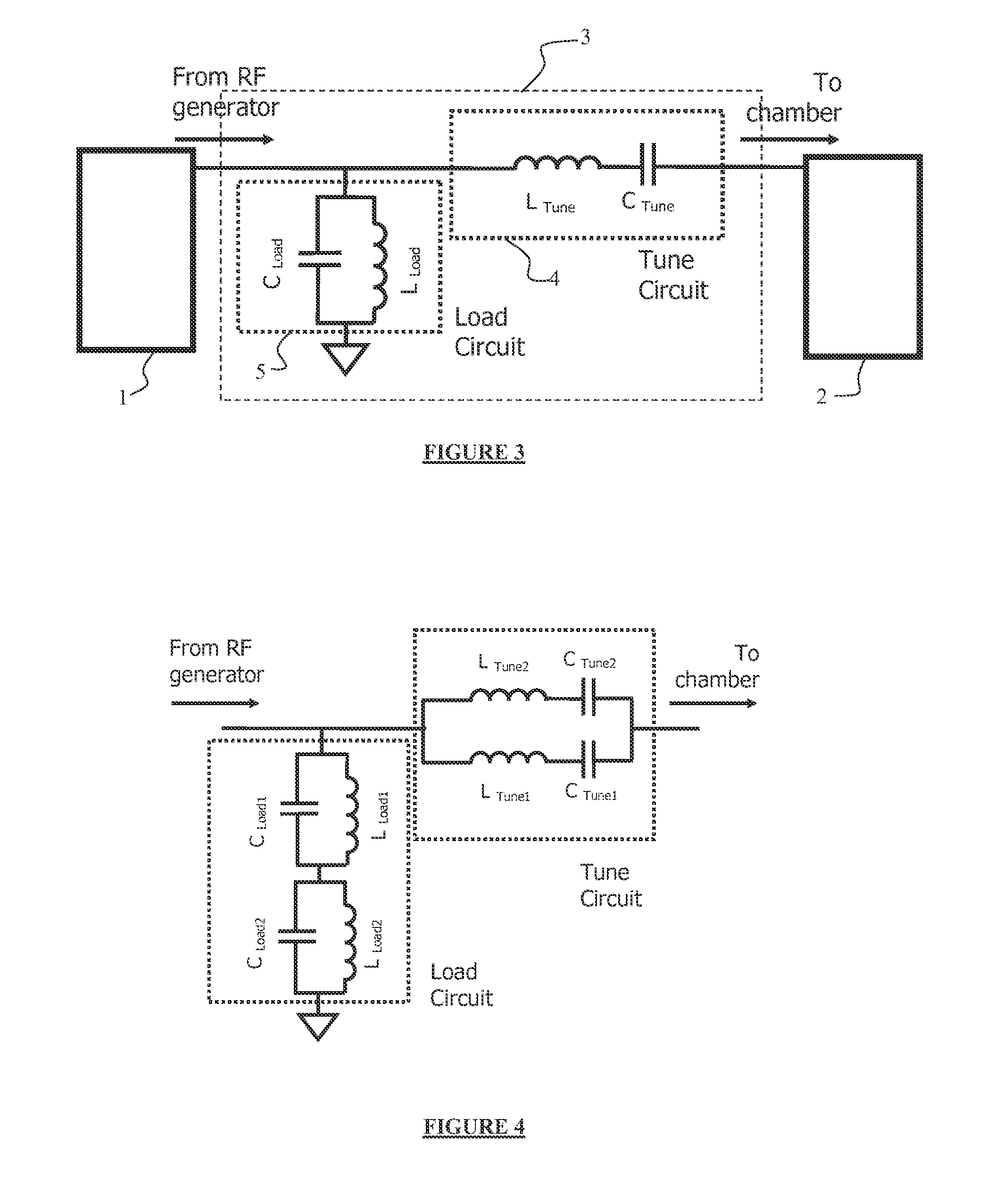 Electrical circuit to impedance match a source and a load at multiple frequencies, method to design such a circuit