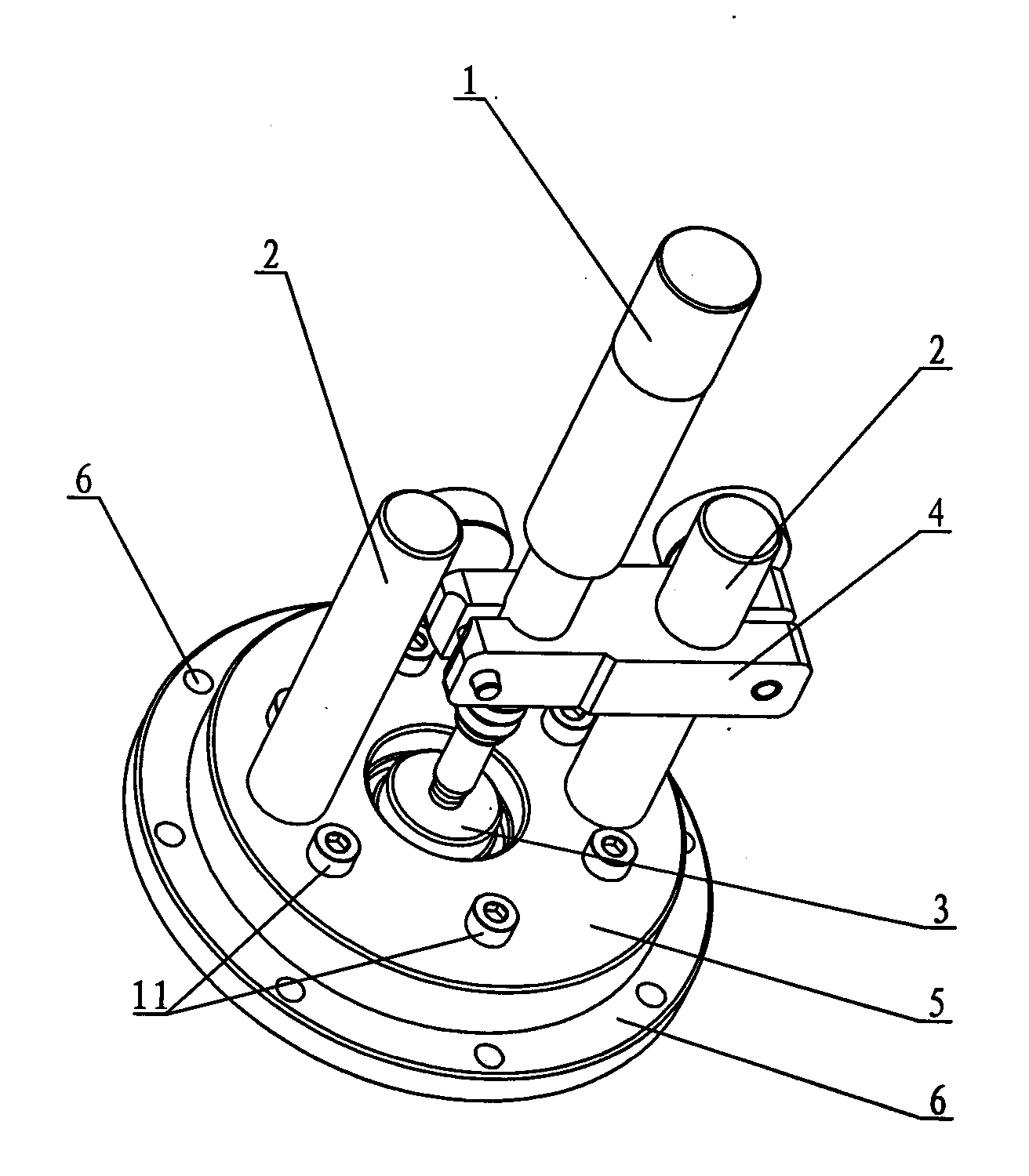 Bearing rigidity test device