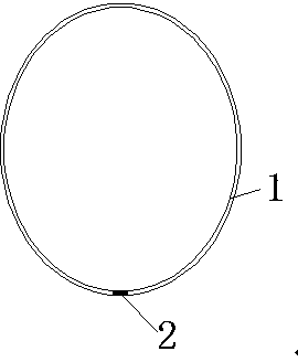 PBAT full-biodegradable and anti-counterfeiting plastic bag and preparation method thereof