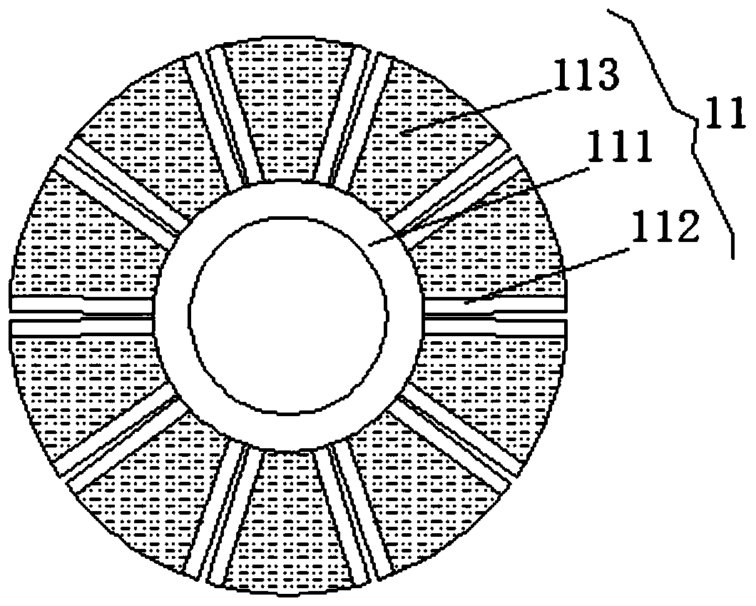 An indoor formaldehyde purification device that is easy to disassemble