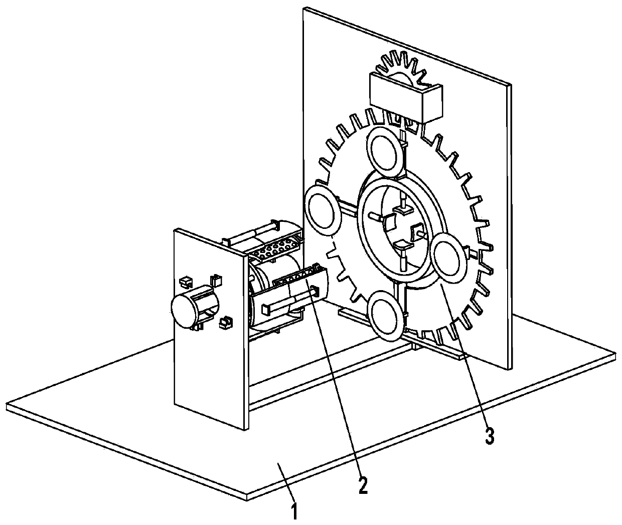 A kind of rubber hose automatic cutting equipment and rubber hose automatic cutting process