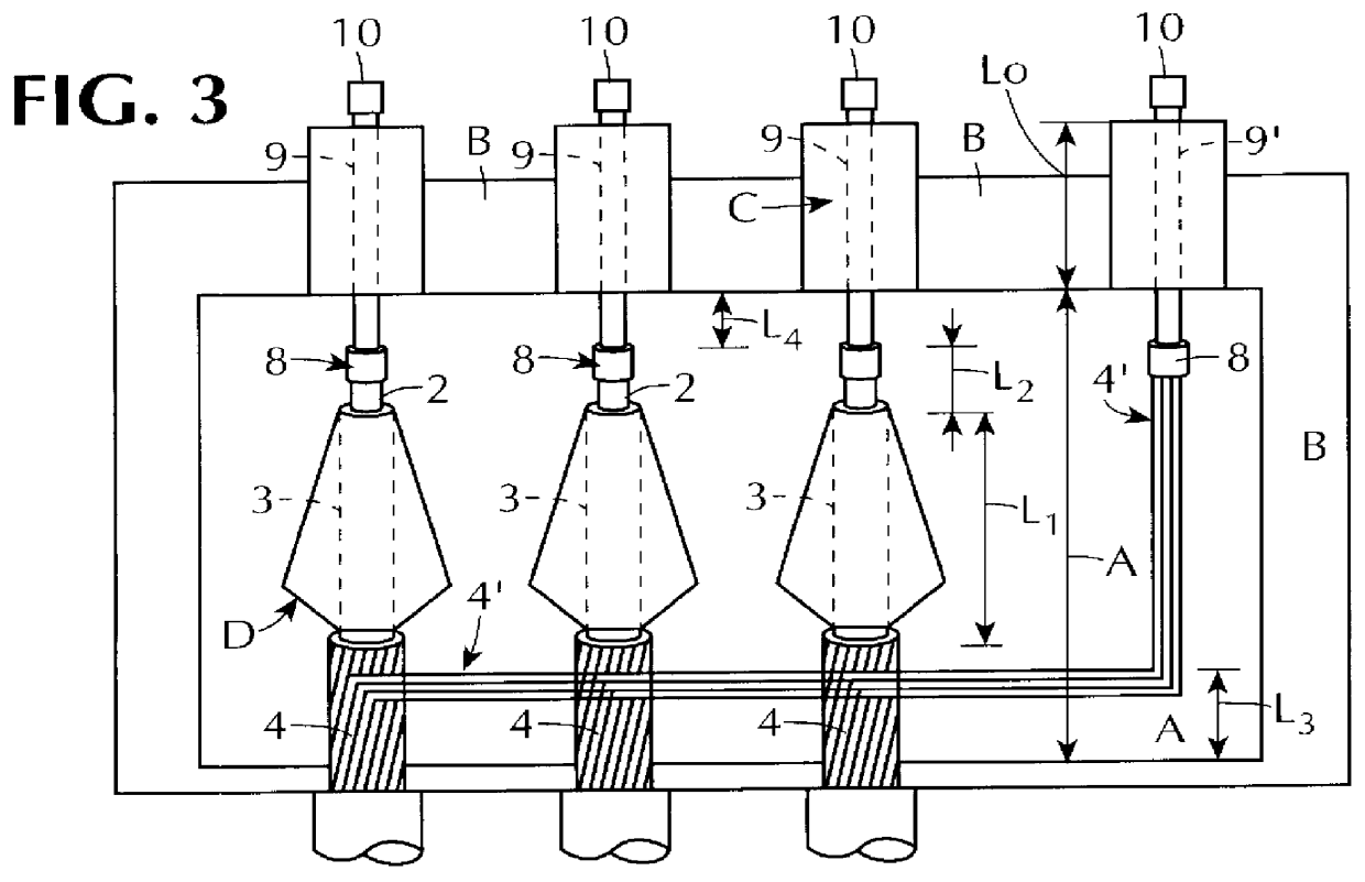 Terminal for connecting a superconducting multiphase cable to a room temperature electrical equipment