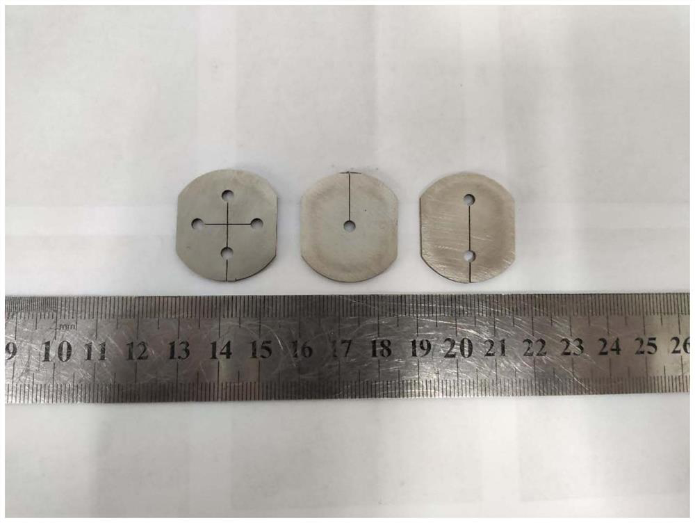 Sintering forming method of steel sample with impurities implanted manually