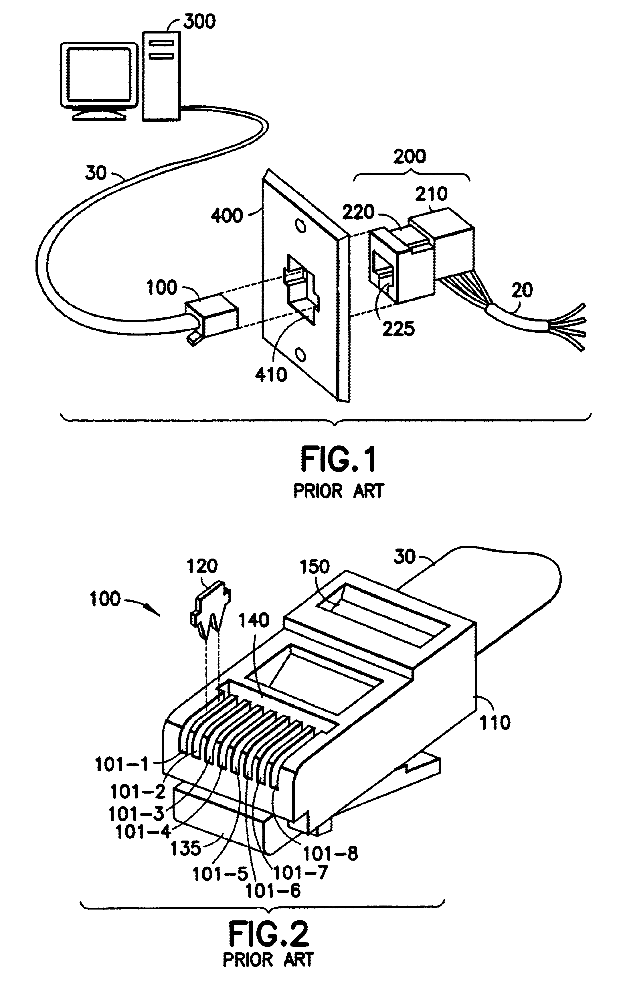 High frequency telecommunication connector