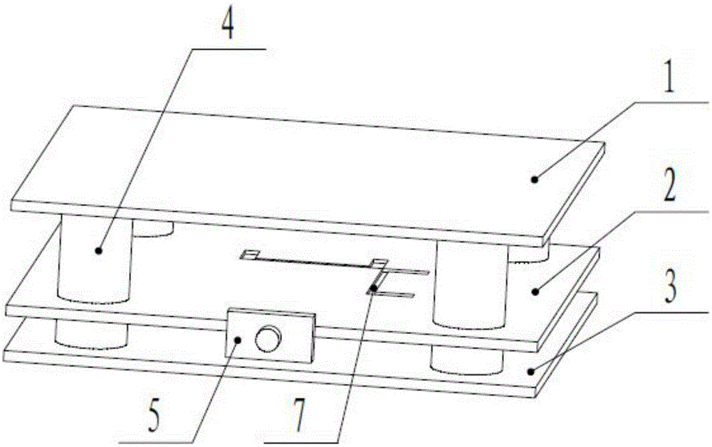 Slot-coupled circularly-polarized micro-strip antenna