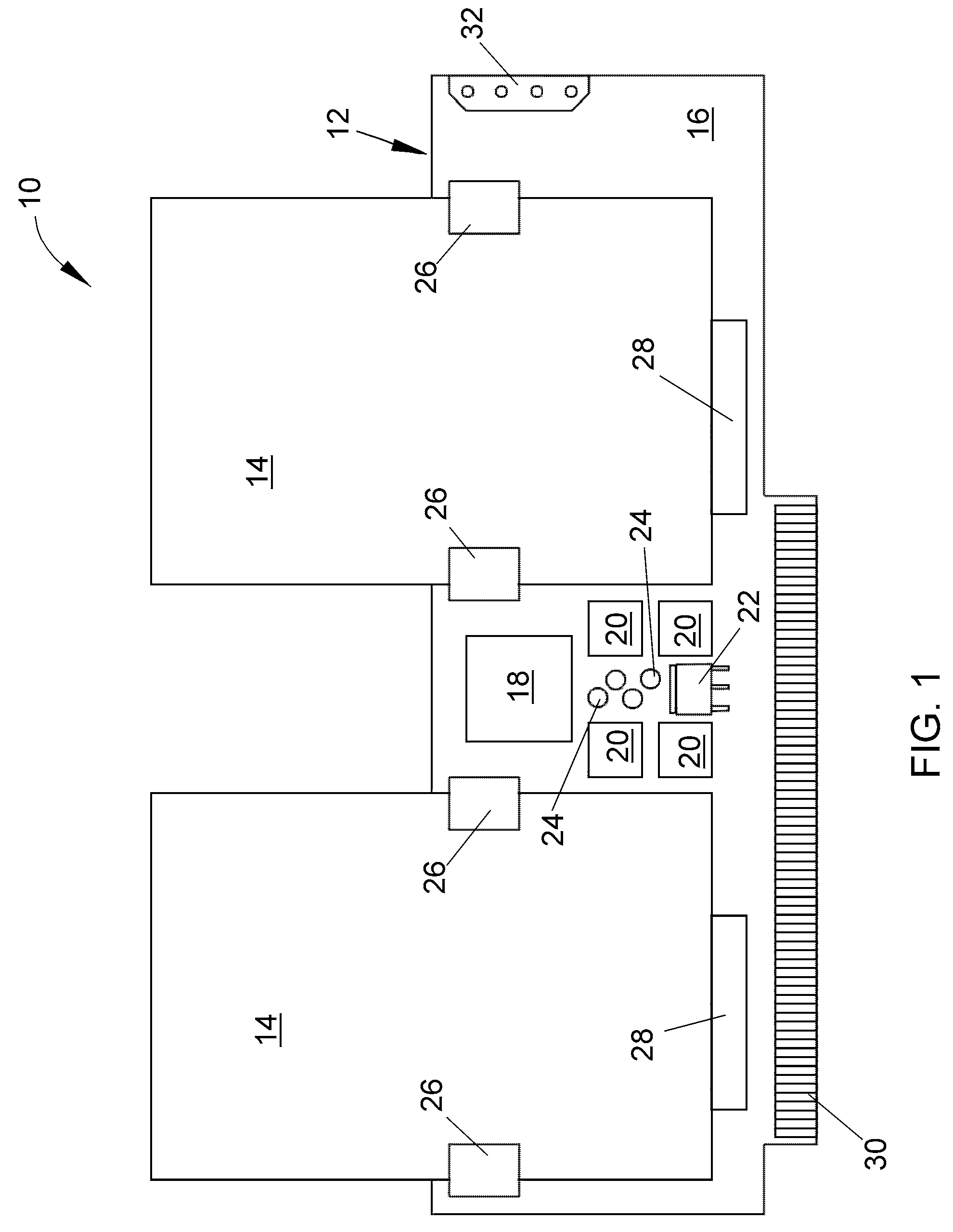 Modular mass storage system and method therefor