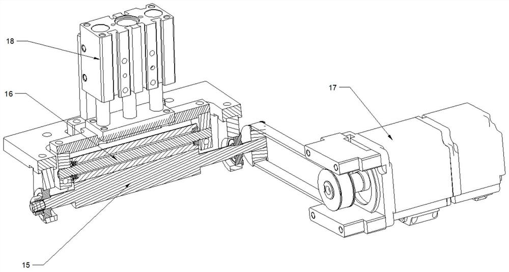 Automatic feeding system for knitted socks and corsets