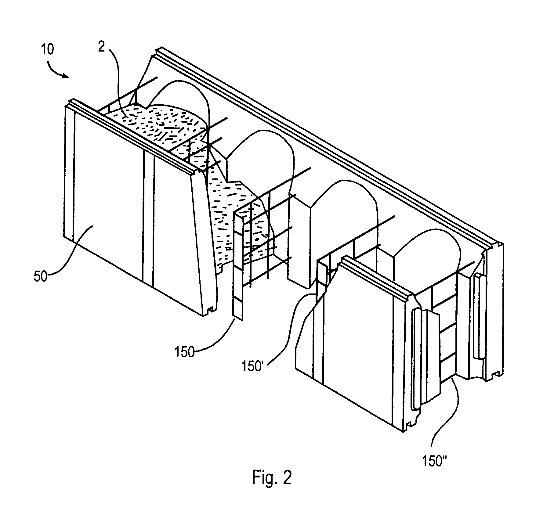 Isulated concrete form having welded wire form tie