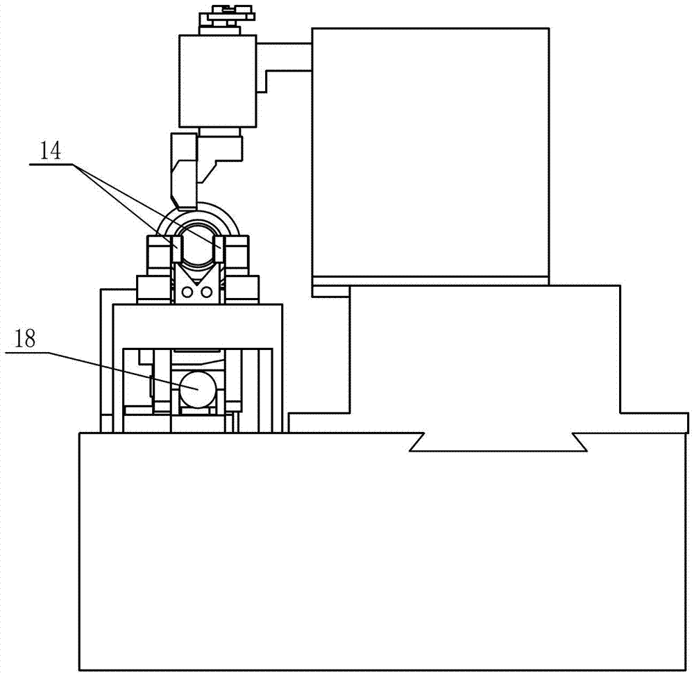 Super-finishing machine for spherical bearing roller