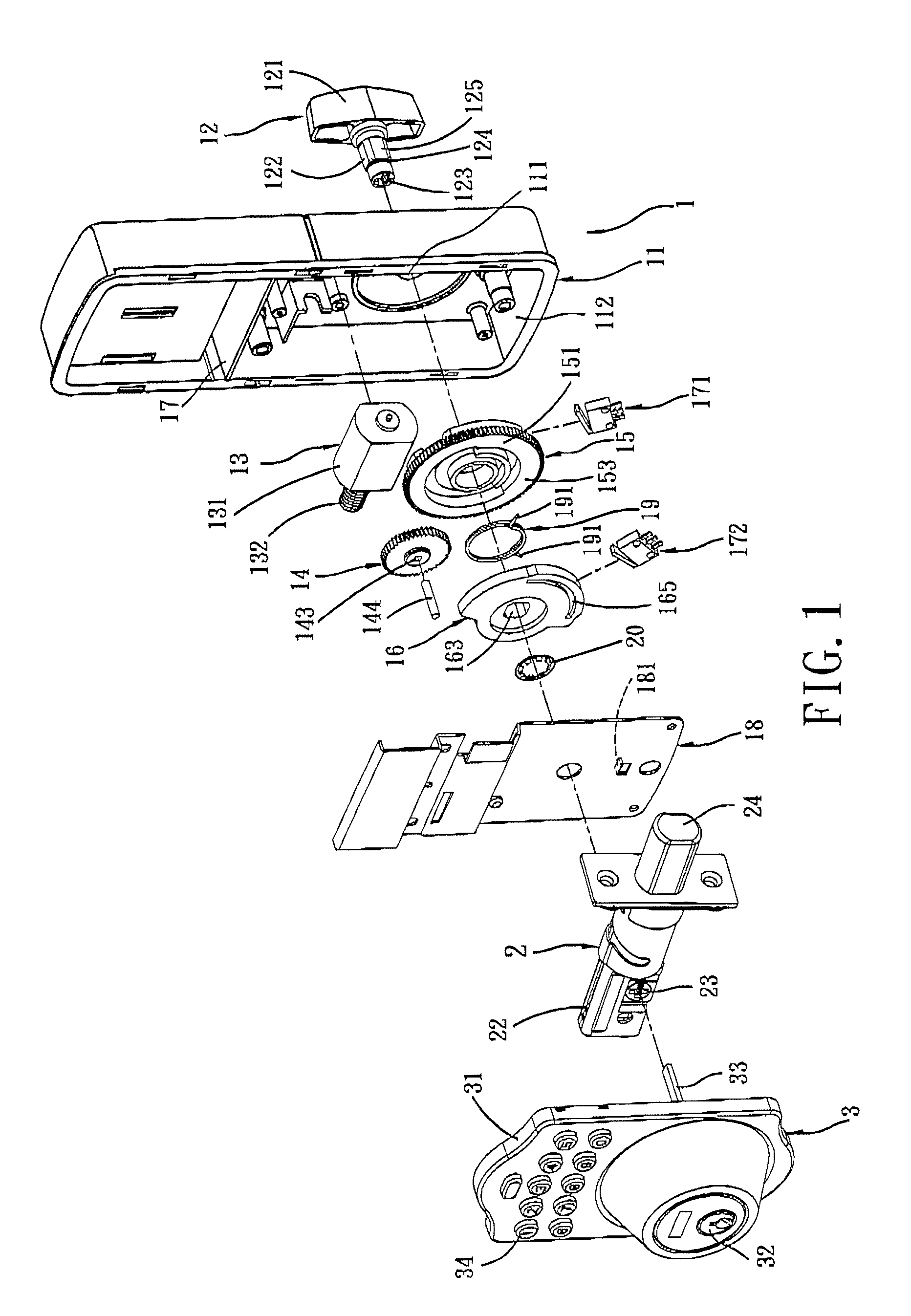 Electric door lock