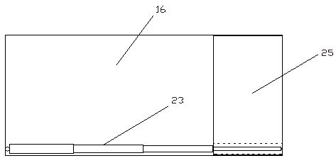 Hydraulic bracket for end of comprehensive mechanized filling coal face