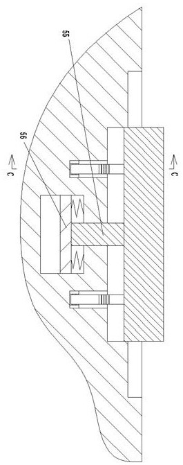 A traffic deceleration belt device for extending deceleration