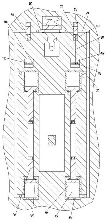 A traffic deceleration belt device for extending deceleration