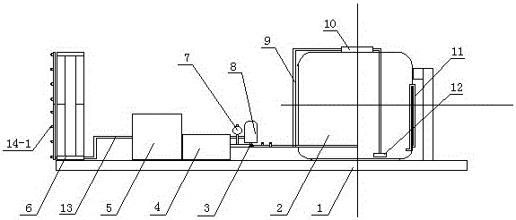 Wide-range pesticide spraying machine