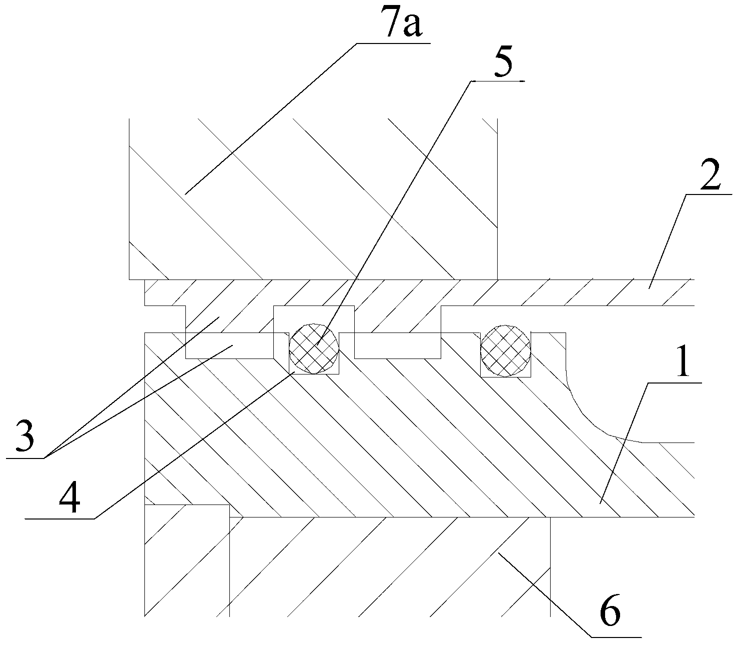 Water-cooled machine water jacket structure and press mounting technology