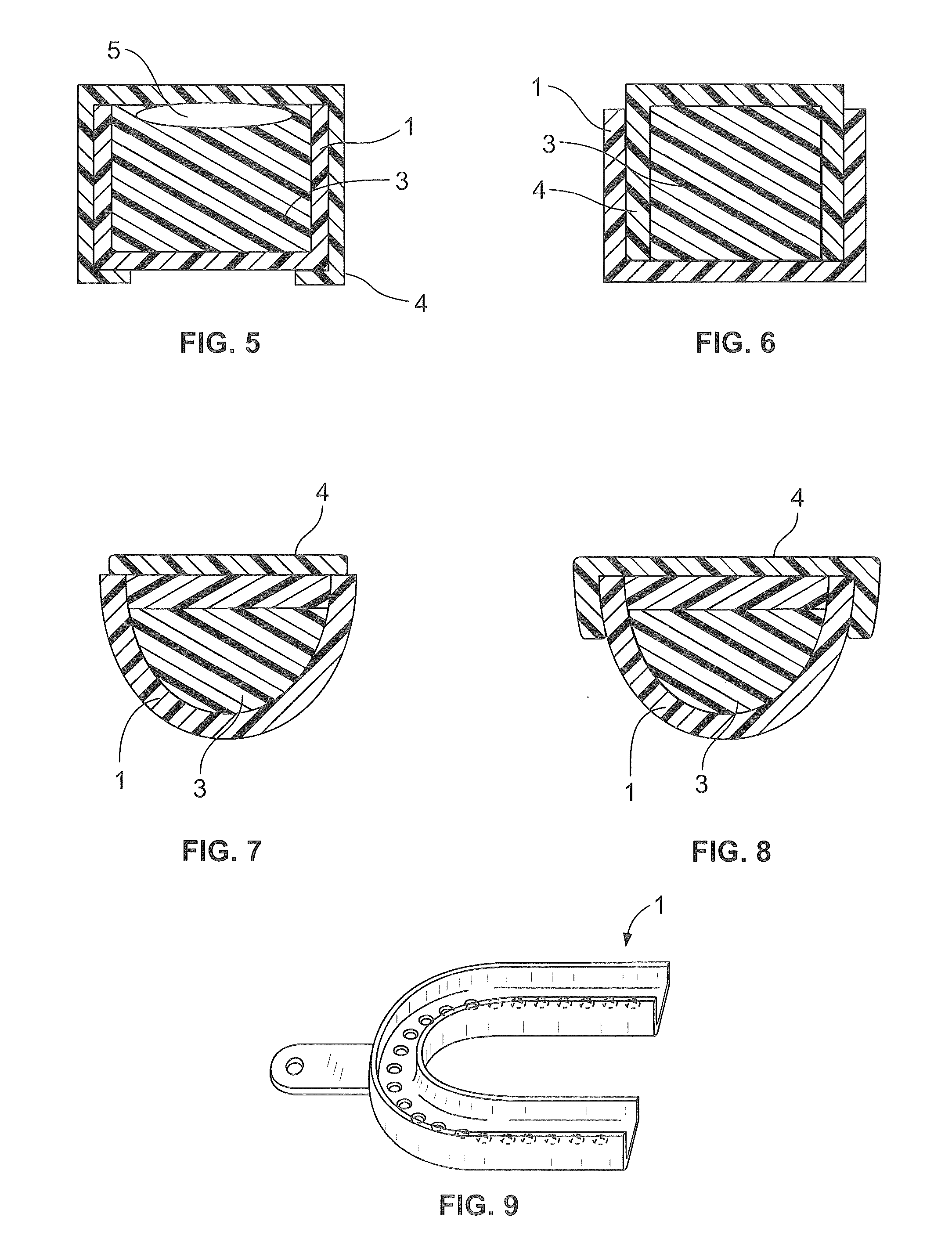 Method and kit for producing a dental product