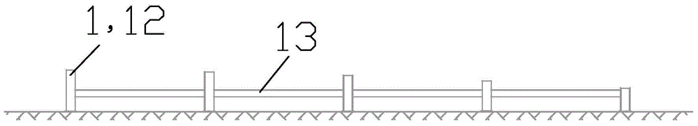 Bolt ball welding ball mixed node large span cantilever grid structure construction method