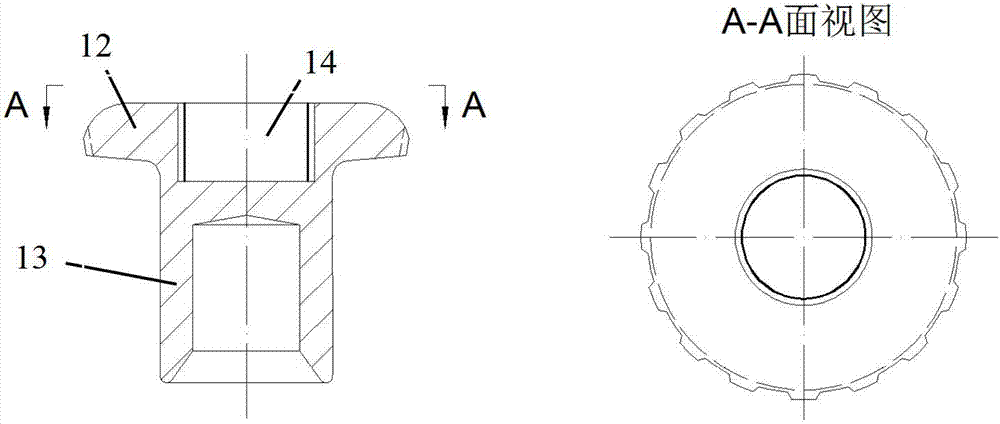 Machinery-solid phase composite connecting device and machinery-solid phase composite connecting method