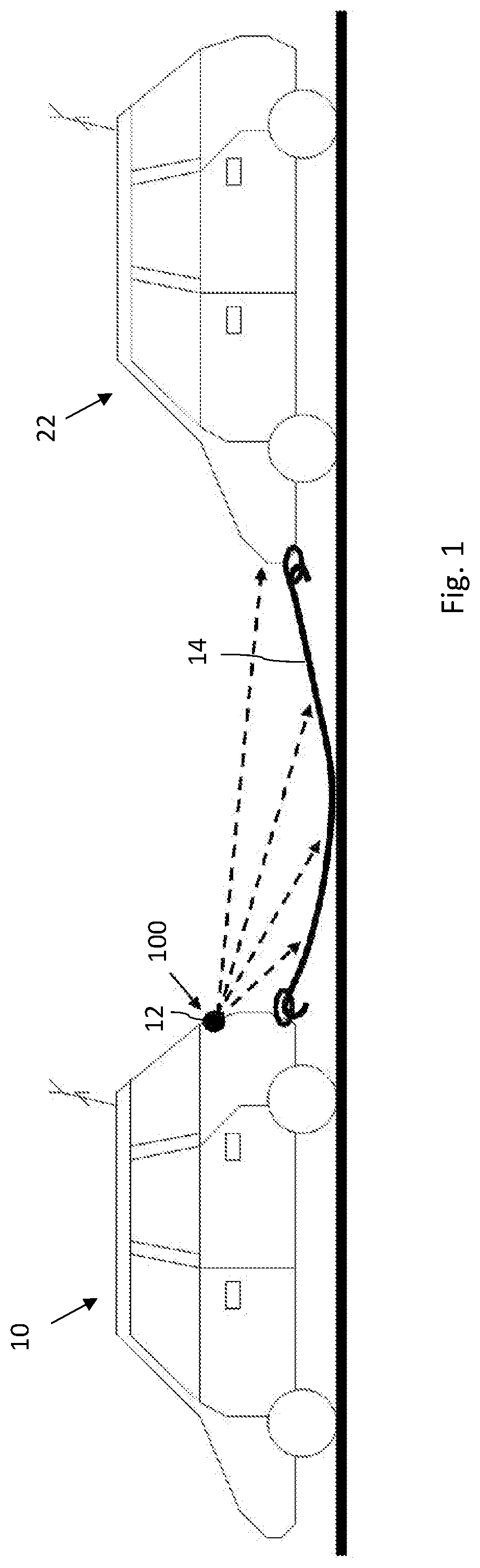 Method for Performing a Towing Process, and Camera System for Recognizing a Towing Process, as well as Motor Vehicle with a Camera System