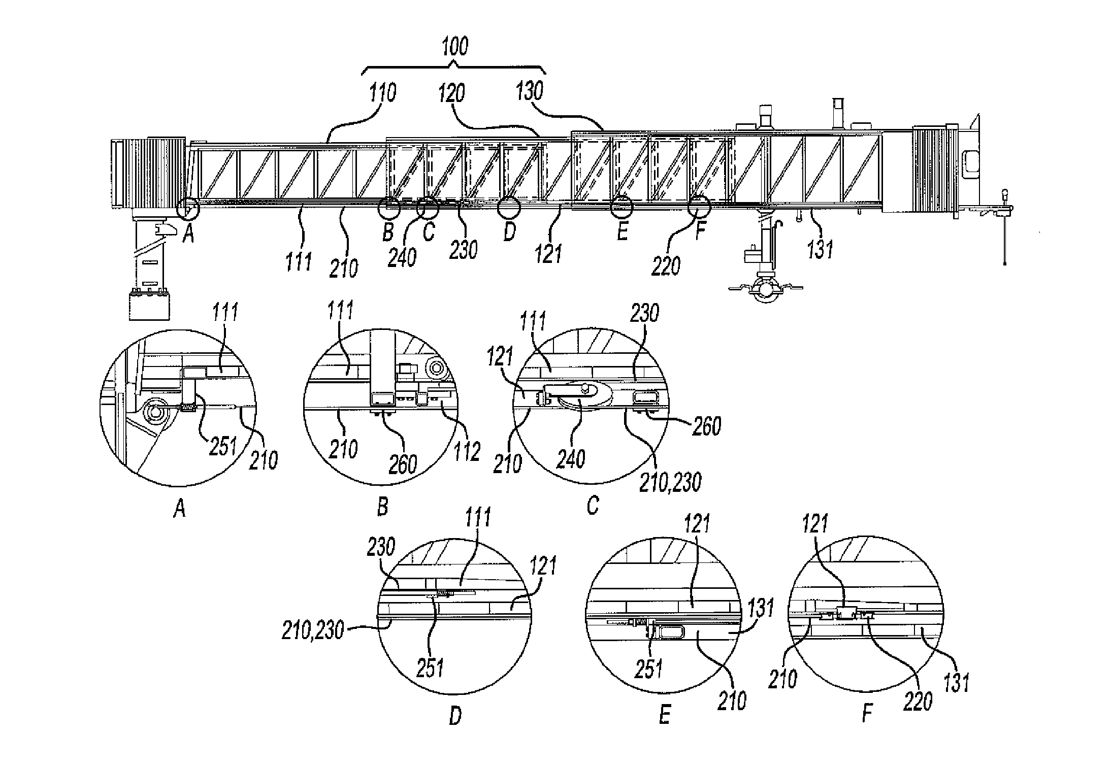 Apparatus for moving tunnel part of boarding bridge