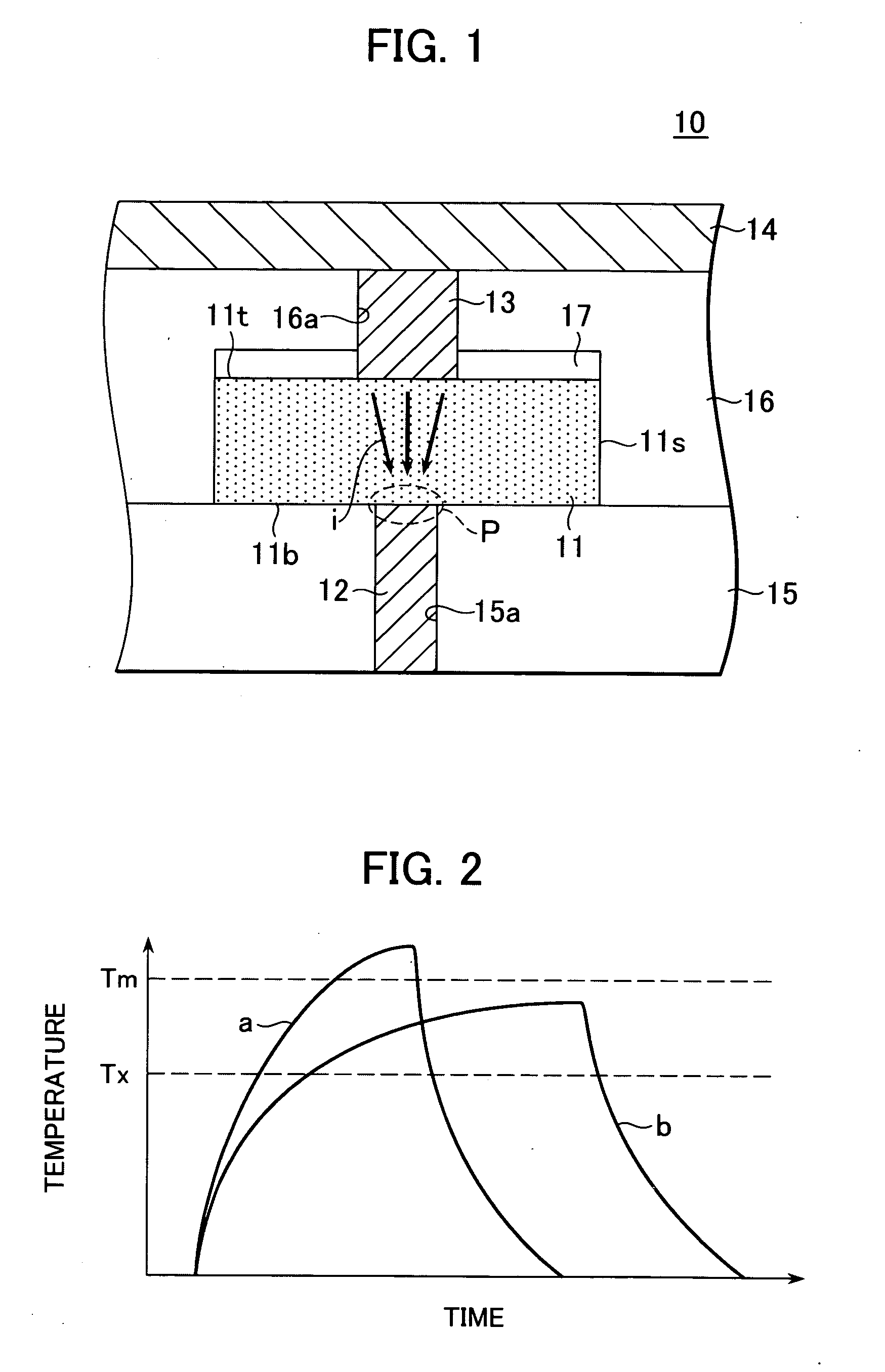 Electrically rewritable non-volatile memory element and method of manufacturing the same
