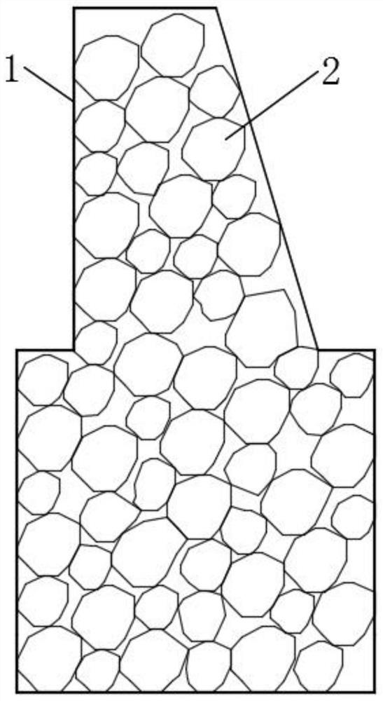 A rapid construction method of rubble masonry