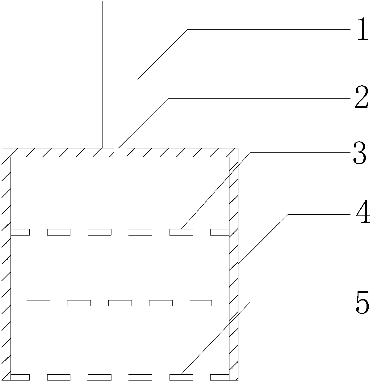 General release source device for building ventilation and smoke exhaust experiment