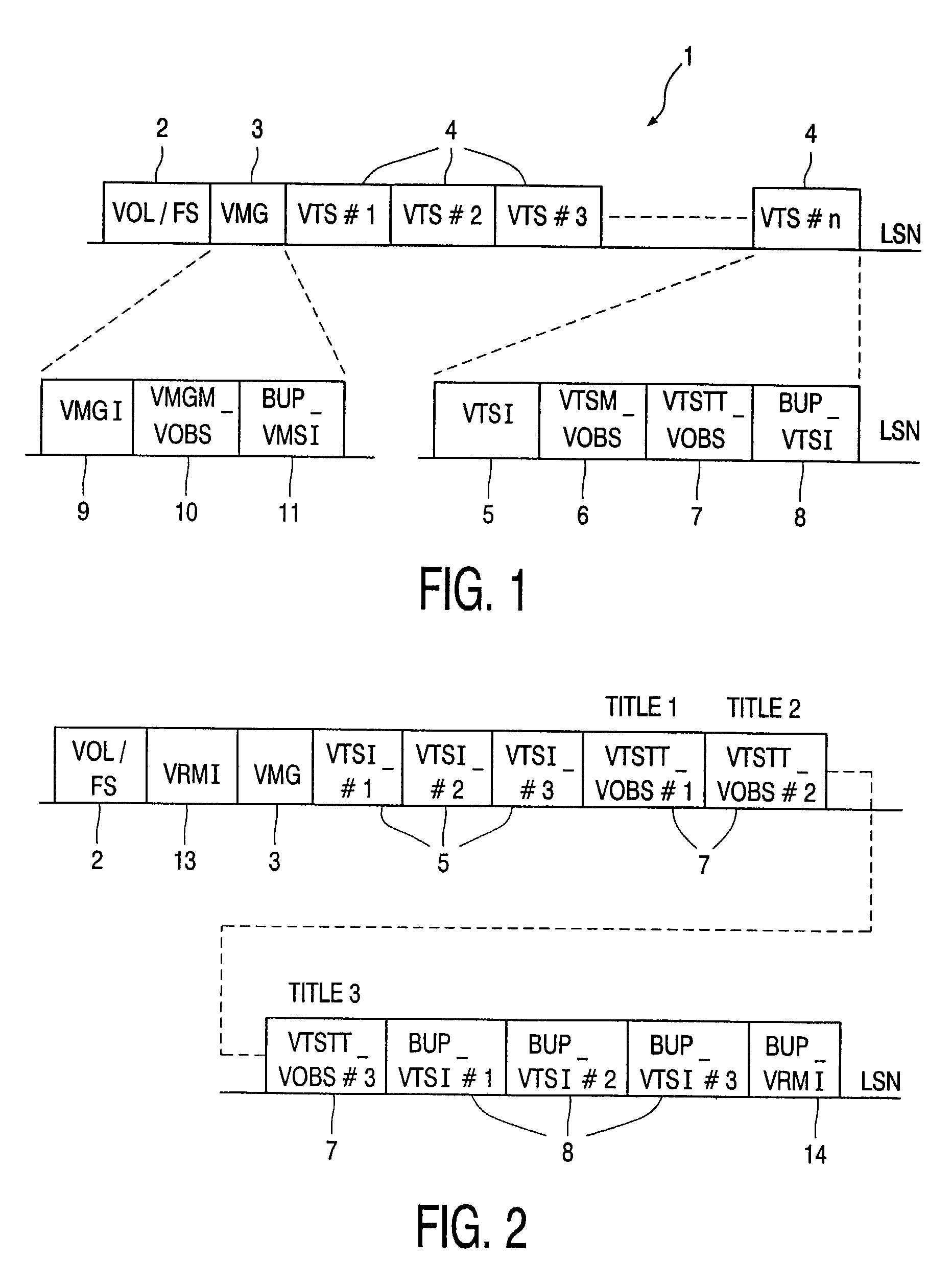 Method and apparatus for recording a digital information signal