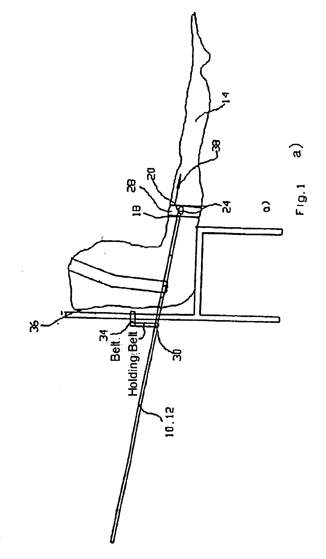 Assist device for doffing stockings