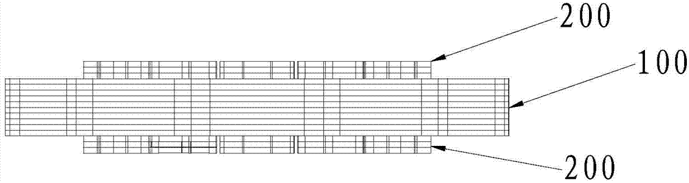 Motor stator iron core, motor stator, motor, and manufacturing method of motor stator