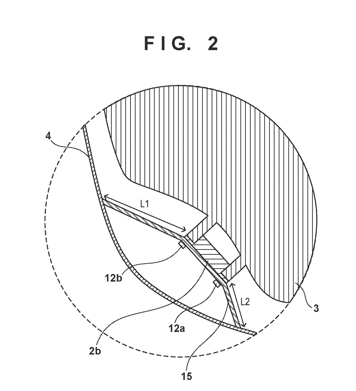 Cover member of sensor configured to detect ambient situation of vehicle and sensor assembly