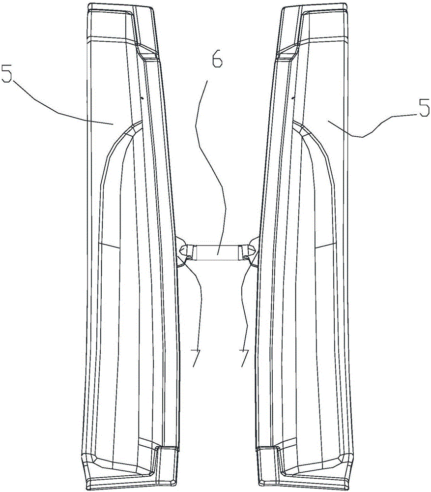 Vehicle sun/rain shield glue inlet shearing device