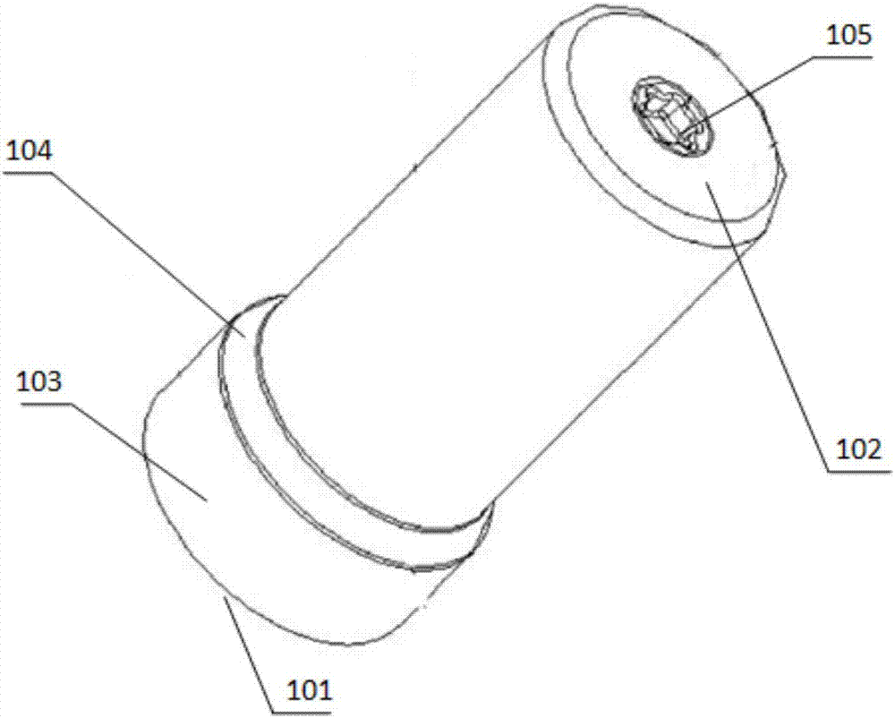 Cold-forging forming process for energy accumulator tank forging and reverse extrusion die