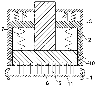 Camera with electrostatic dust removal function