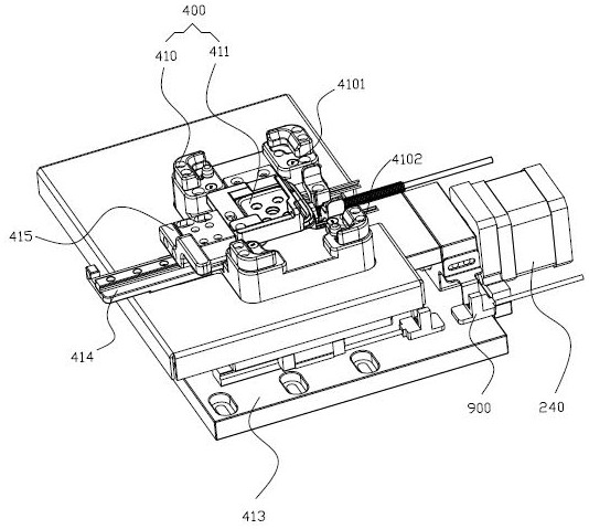 Dismounting device