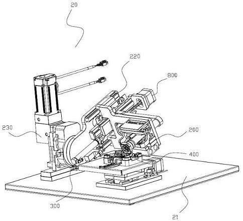 Dismounting device